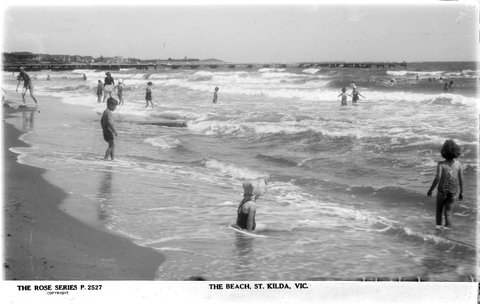 The Beach, St. Kilda, Vic, 1920–54