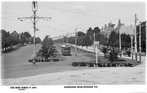 Dandenong Road, Windsor, Vic, 1920–54