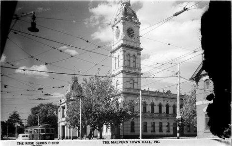 The Malvern Town Hall, Vic, 1920–54
