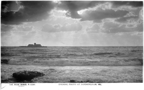 EVENING PHOTO AT SANDRINGHAM, VIC, 1920–54