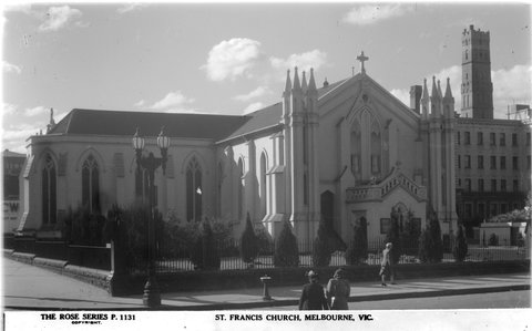 St. Francis Church, Melbourne, Vic, 1920–54