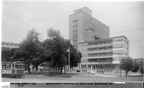 Prince Henry's Hospital, St. Kilda Road, Melbourne, Vic, 1920–54