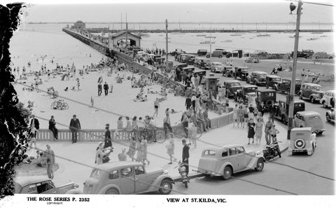 View At St. Kilda, Vic, 1920–54