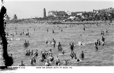 FROM THE DINGHY JETTY, ST. KILDA, VIC, 1920–54