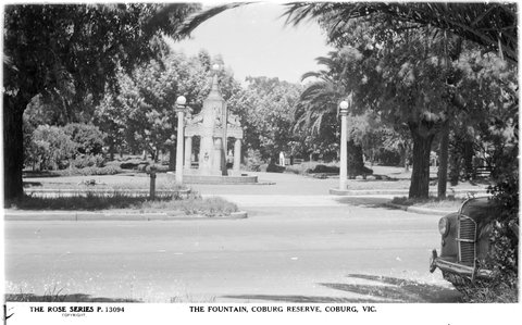 THE FOUNTAIN, COBURG RESERVE, COBURG, VIC, 1920–54