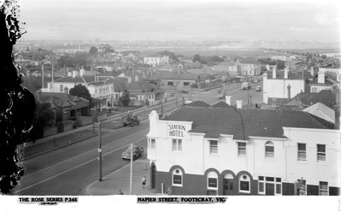 Napier Street, Footscray, Vic, 1920–54