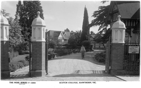 SCOTCH COLLEGE, HAWTHORN, VIC, 1920–54