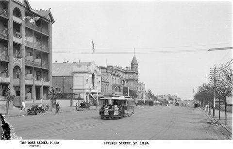 Fitzroy Street, St Kilda Vic, 1920–54