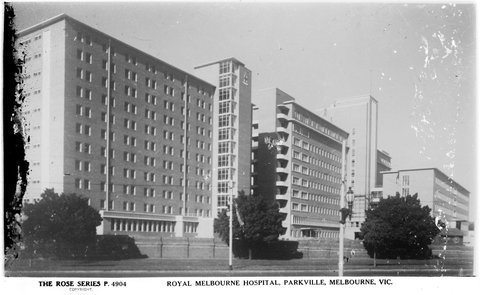 ROYAL MELBOURNE HOSPITAL, PARKVILLE, VIC, 1920–54