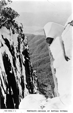 Northcote Crevasse, Mt. Buffalo, Victoria, 1920–54