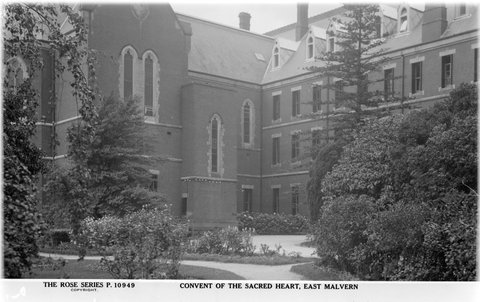 CONVENT OF THE SACRED HEART, EAST MALVERN, 1920–54