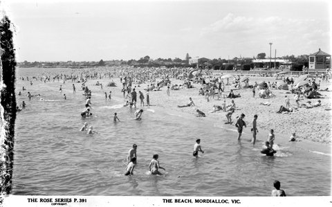 THE BEACH, MORDIALLOC, VIC, 1920–54