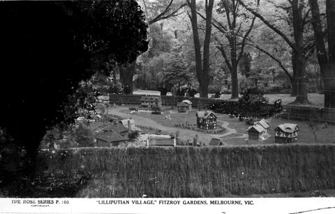 "Lilliputian Village", Fitzroy Gardens, Melbourne, Vic, 1920–54