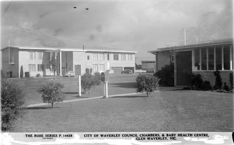 CITY OF WAVERLEY COUNCIL CHAMBERS & BABY HEALTH CENTRE, GLEN WAVERLEY, VIC, 1920–54