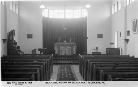 THE CHAPEL, MISSION TO SEAMEN, PORT MELBOURNE, VIC, 1920–54