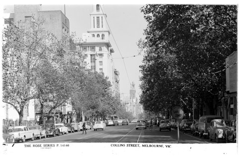 Collins Street, Melbourne, Vic, 1920–54