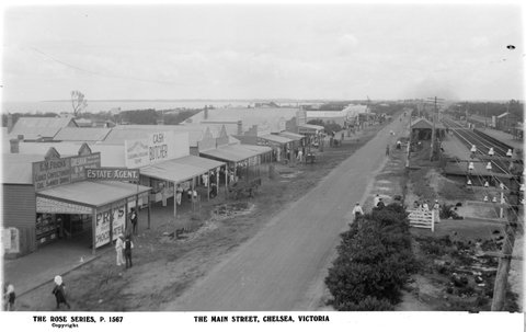 The Main Street, Chelsea, Victoria, 1920–54