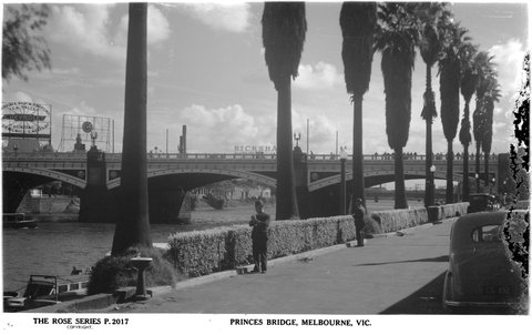 Princes Bridge, Melbourne, Vic, 1920–54