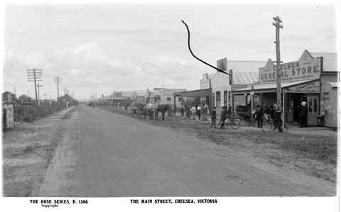 The Main Street, Chelsea, Victoria, 1920–54