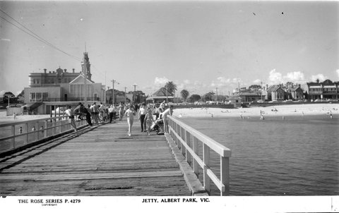 JETTY, ALBERT PARK, VIC, 1920–54