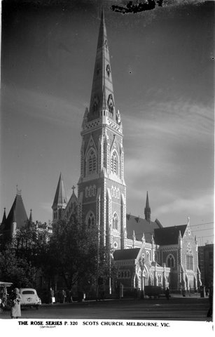 Scots Church, Melbourne, Vic, 1920–54