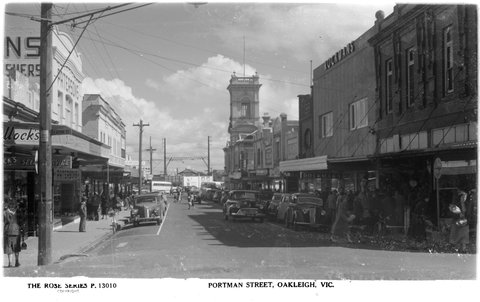 PORTMAN STREET, OAKLEIGH, VIC, 1920–54