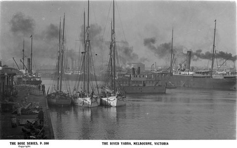THE RIVER YARRA, MELBOURNE, VIC, 1920–54