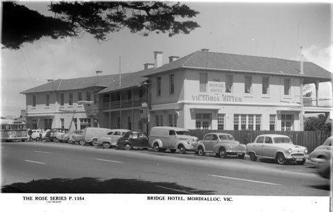Bridge Hotel, Mordialloc, Vic, 1920–54