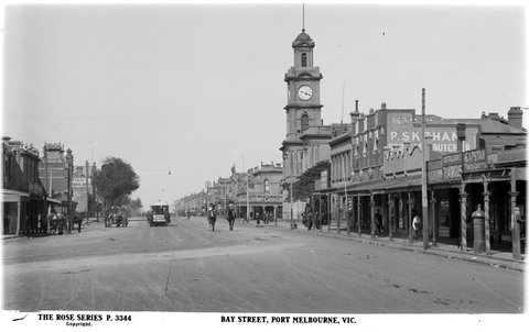Bay Street, Port Melbourne, Vic, 1920–37
