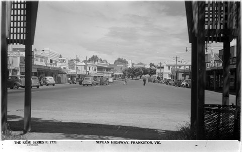 Nepean Highway, Frankston, Vic, 1920–54