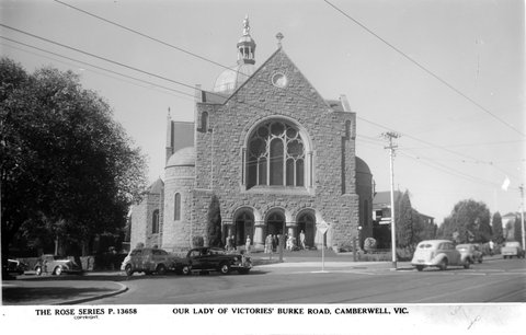 OUR LADY OF VICTORIES' BURKE ROAD, CAMBERWELL, VIC, 1920–54