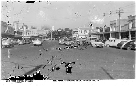 THE MAIN SHOPPING AREA, FRANKSTON, VIC, 1920–54
