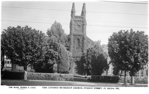 VINE COVERED METHODIST CHURCH, FITZROY STREET, ST. KILDA, VIC, 1920–54