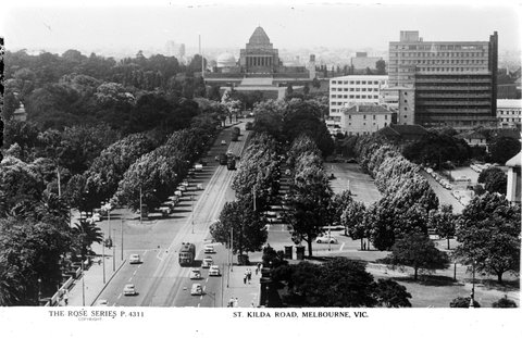 ST. KILDA ROAD, MELBOURNE, VIC, 1920–54