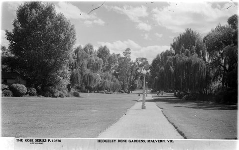 HEDGLEY DENE GARDENS, MALVERN, VIC, 1920–54