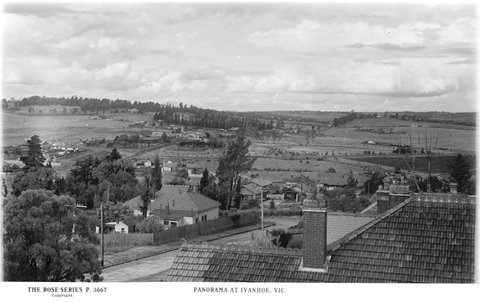 Panorama At Ivanhoe, Vic, 1920–54
