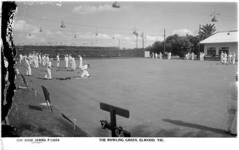 THE BOWLING GREEN, ELWOOD, VIC, 1920–54