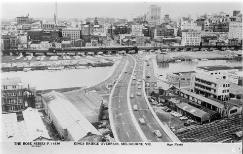 KINGS BRIDGE OVERPASS, MELBOURNE, VIC, 1920–54