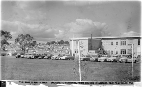 LOOKING TO SEMINARY FROM COUNCIL CHAMBERS, GLEN WAVERLEY, VIC, 1920–54