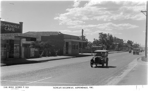 Nepean Highway, Aspendale, Vic, 1920–54