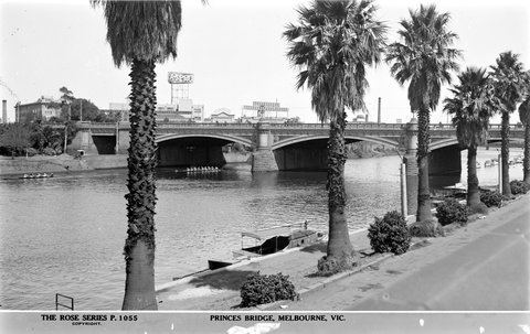 Princes Bridge, Melbourne, Vic, 1920–54