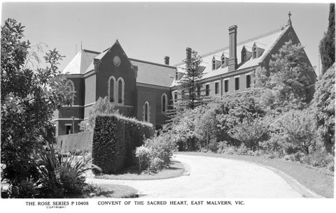 CONVENT OF THE SACRED HEART, EAST MALVERN, VIC, 1920–54