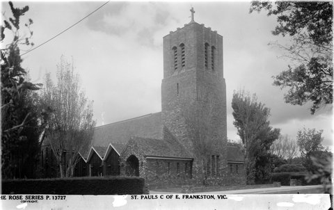 ST. PAUL'S C. OF E., FRANKSTON, VIC, 1920–54