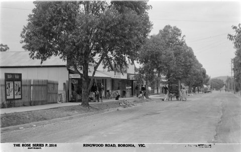 Ringwood Road, Boronia, Vic, 1920–54