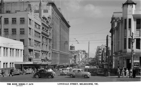 Lonsdale Street, Melbourne, Vic, 1920–54
