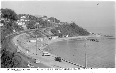 THE CURVE OF THE HIGHWAY, OLIVER'S HILL, FRANKSTON, VIC, 1920–54