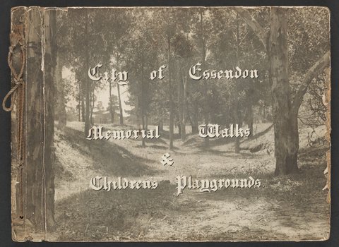 City of Essendon memorial walks and children's playgrounds, 1919
