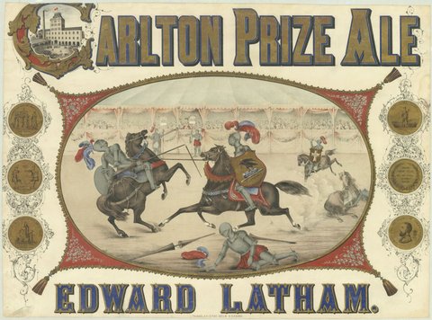 Carlton Prize Ale; Edward Latham, 1875–83