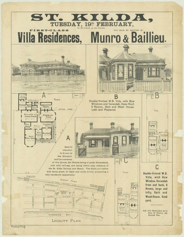 St. Kilda [Auction notice], 1884